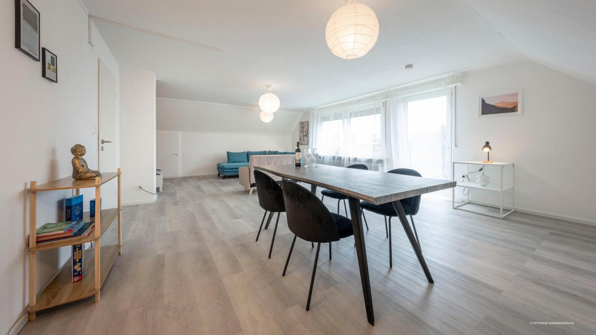 Xxl Design-Appartement Gardendesign Boxspring 8 Pers Zwischen Heidelberg Und Mannheim Edingen-Neckarhausen Exteriér fotografie
